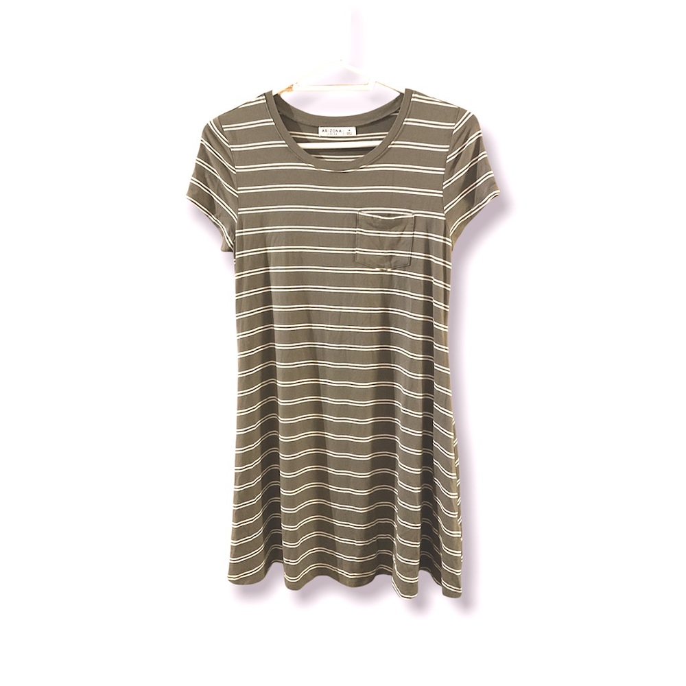 cute striped tshirt dress - Picture 2 of 3